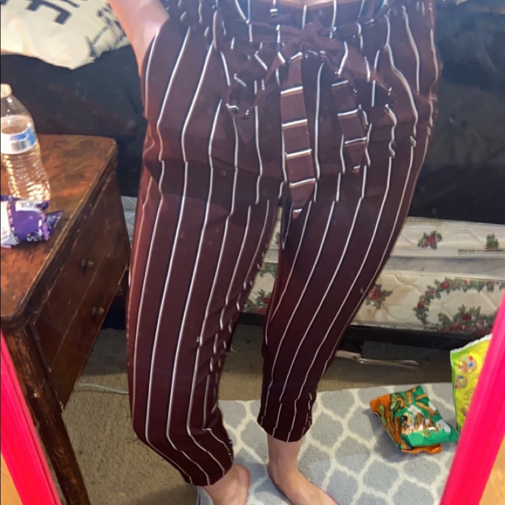 Paper bag pants